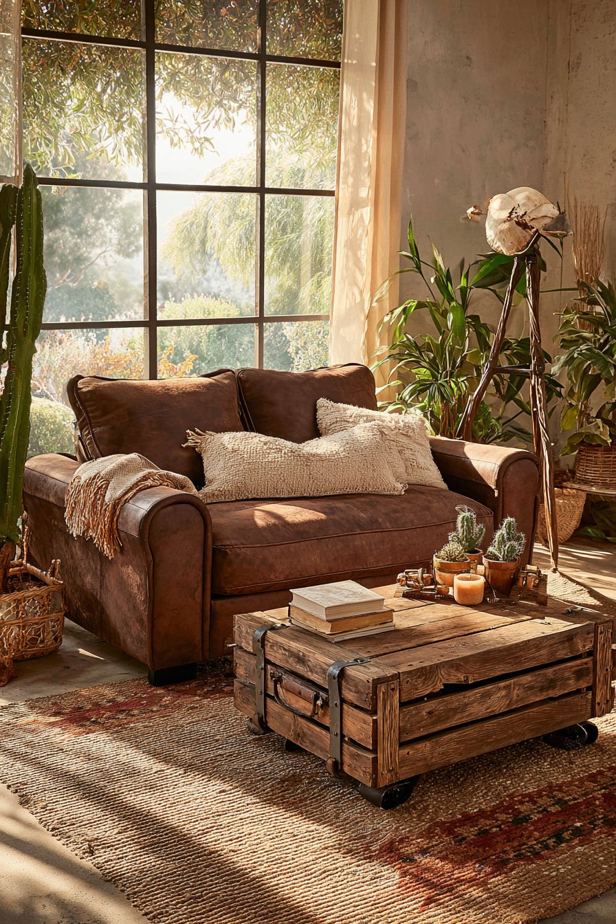 Cozy Western Reading Retreat Corner