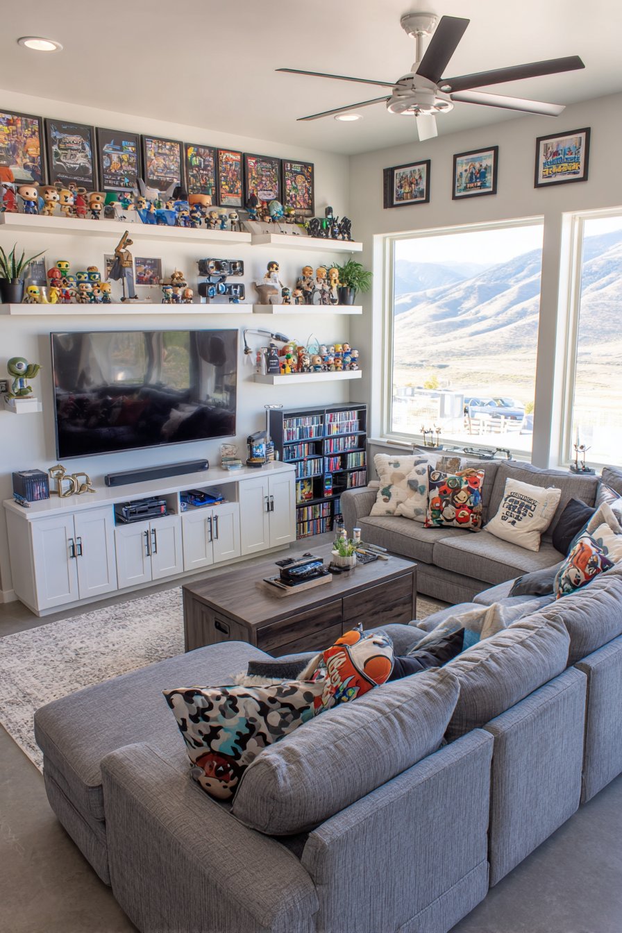 Cozy Gaming and Family Entertainment Hub
