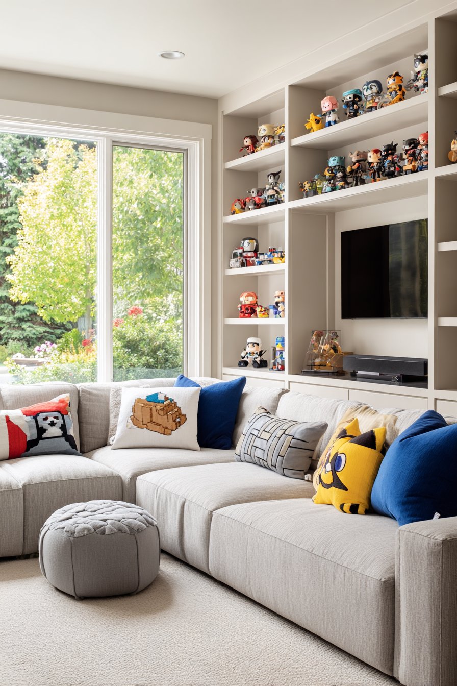 Cozy Gaming and Family Entertainment Hub