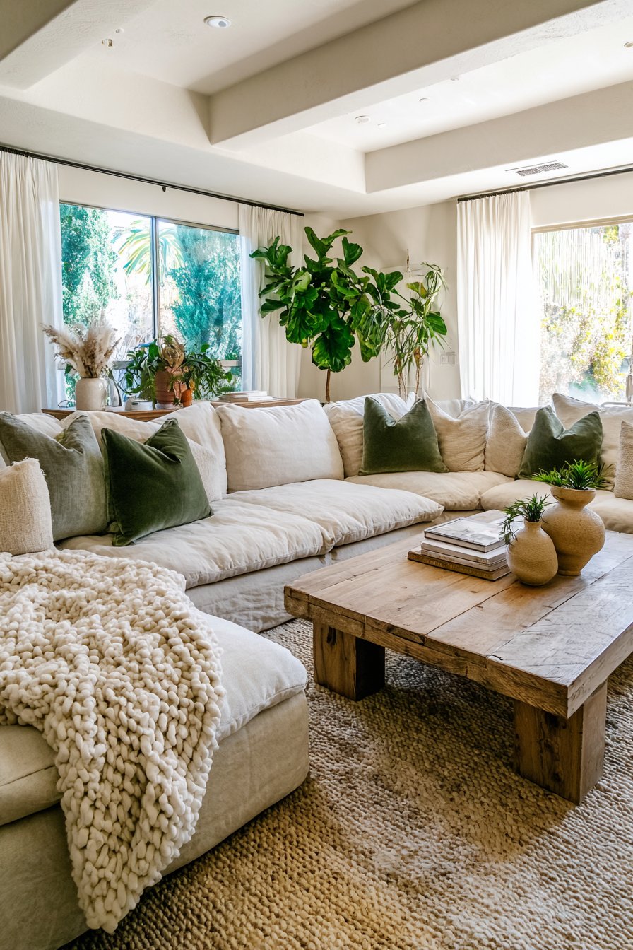 Plush Comfort with Natural Organic Elements