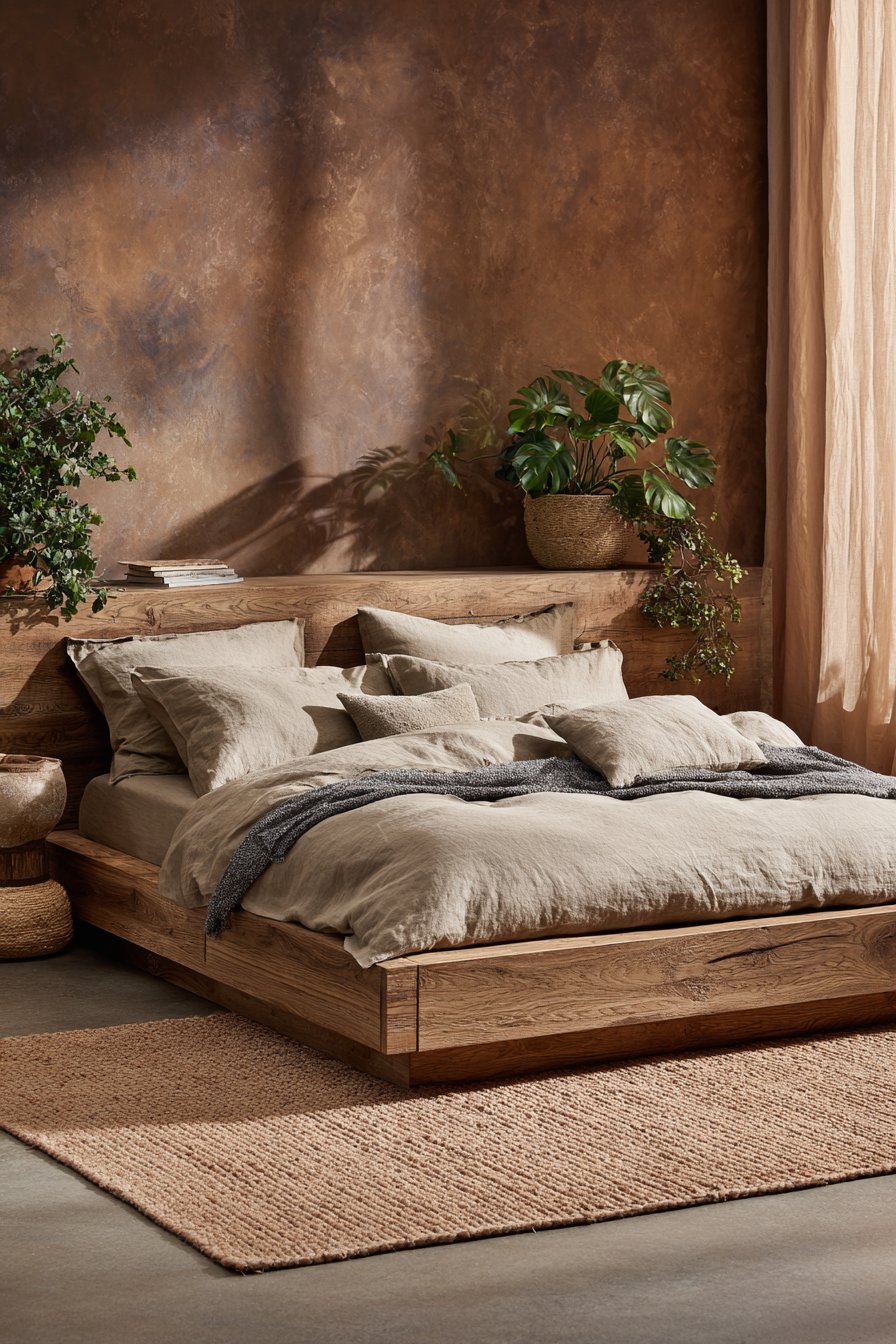 Terracotta Clay Plaster Sanctuary