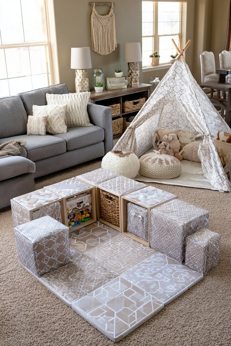 Neutral Geometric Comfort Zone