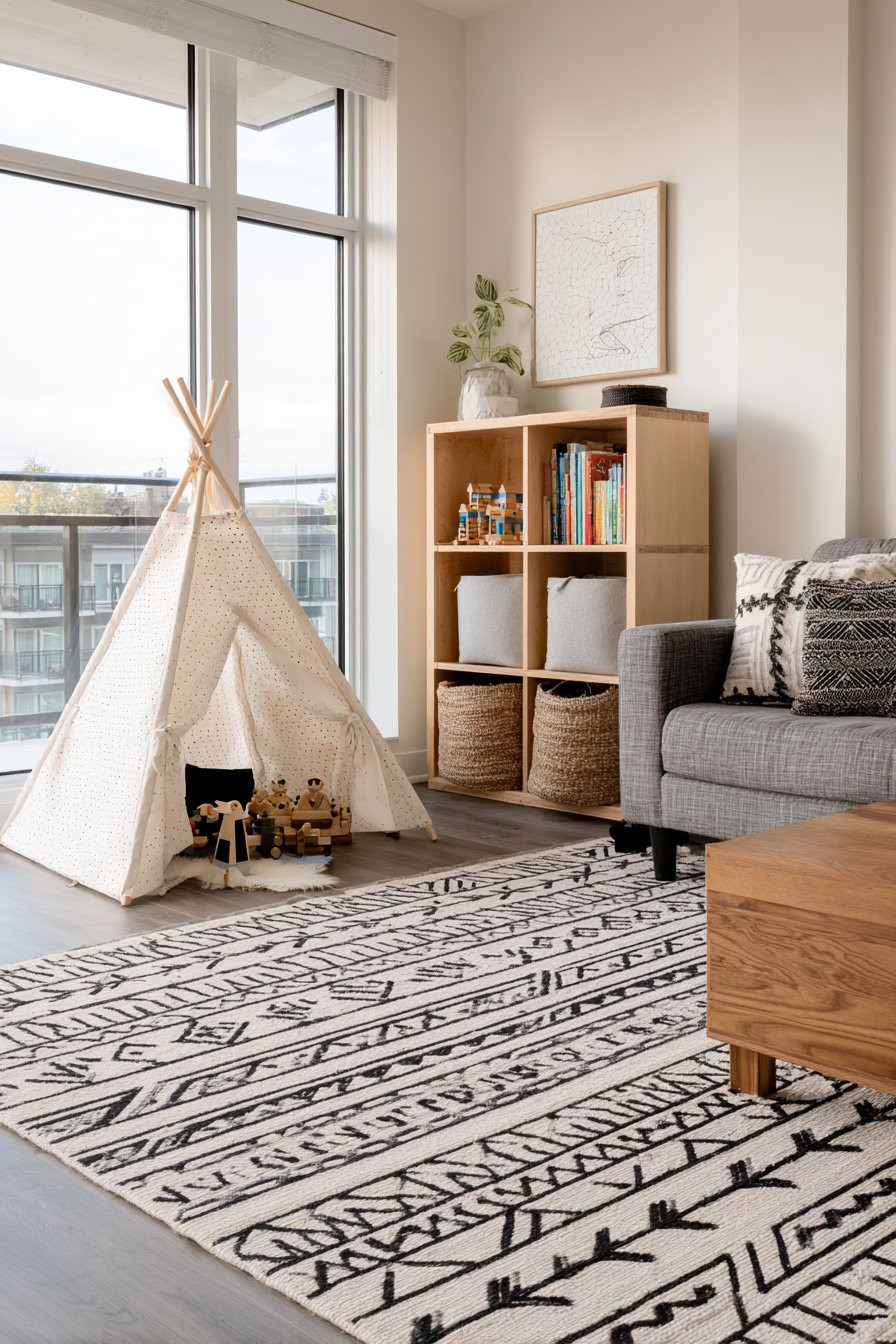 Neutral Geometric Comfort Zone