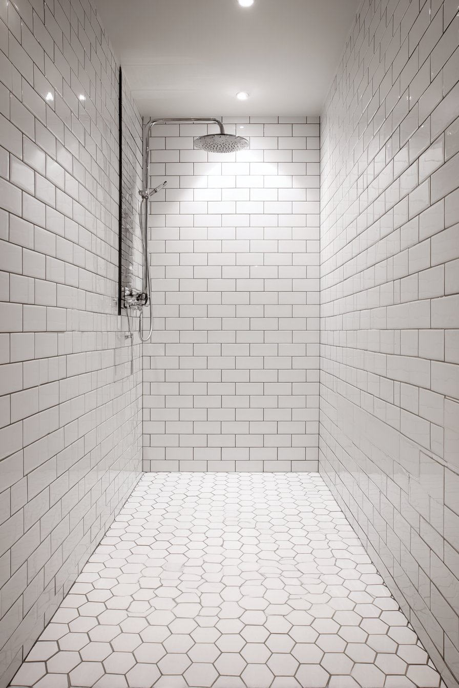 Classic Clawfoot Elegance with Marble Floors