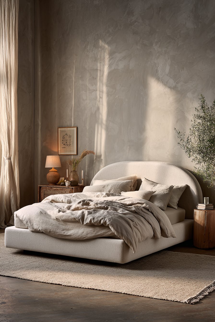 Minimalist Platform Bed Sanctuary