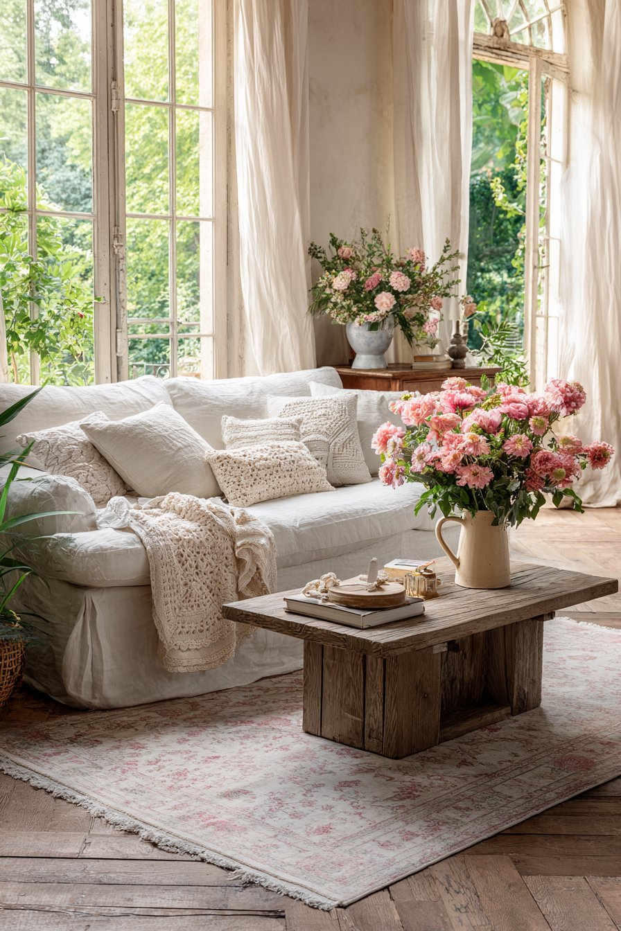 Vintage Charm with Handcrafted Comfort