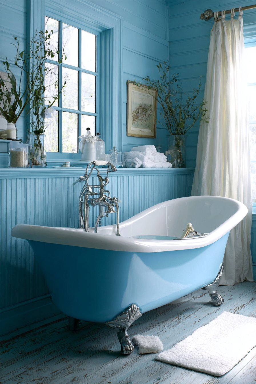 Classic Clawfoot Bathtub Retreat