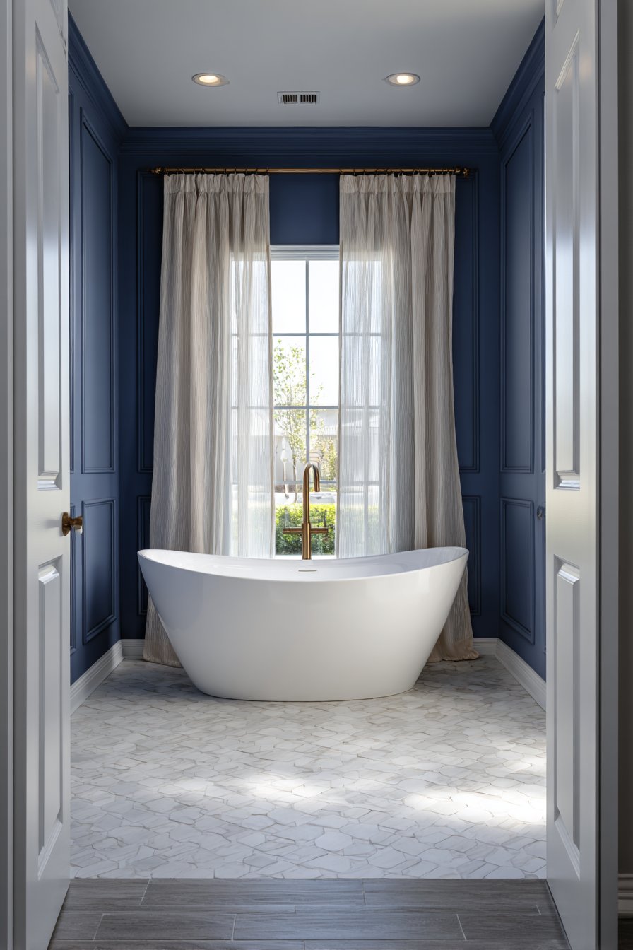 Elegant Freestanding Tub Sanctuary