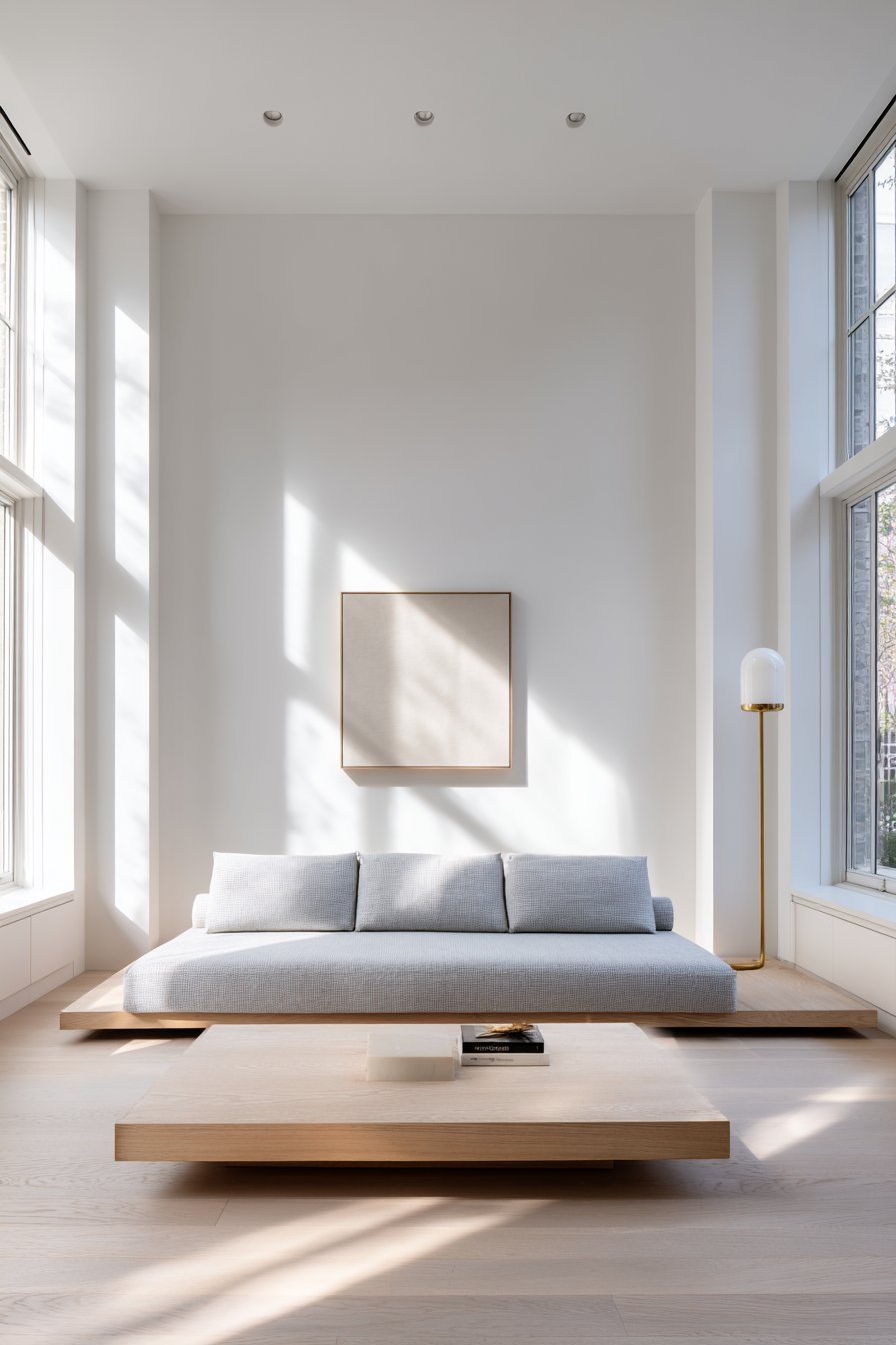 Serene Grey and White Foundation