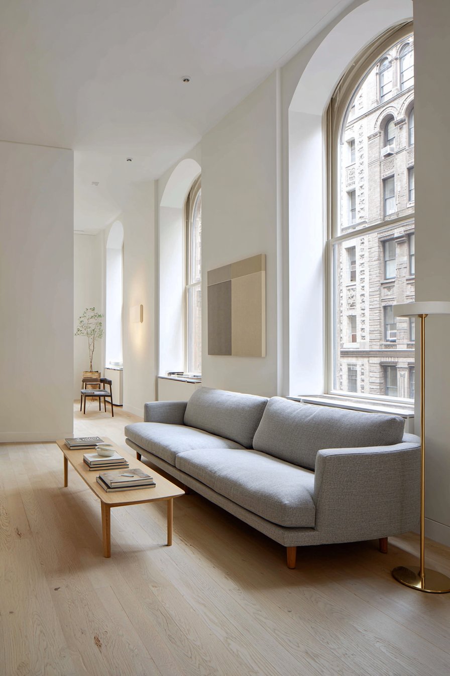 Serene Grey and White Foundation