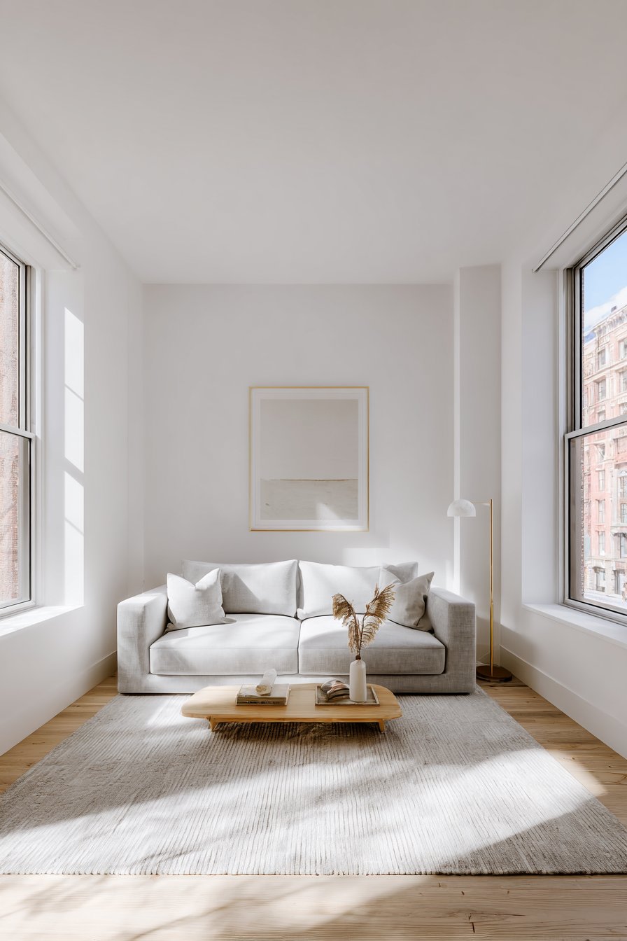 Serene Grey and White Foundation