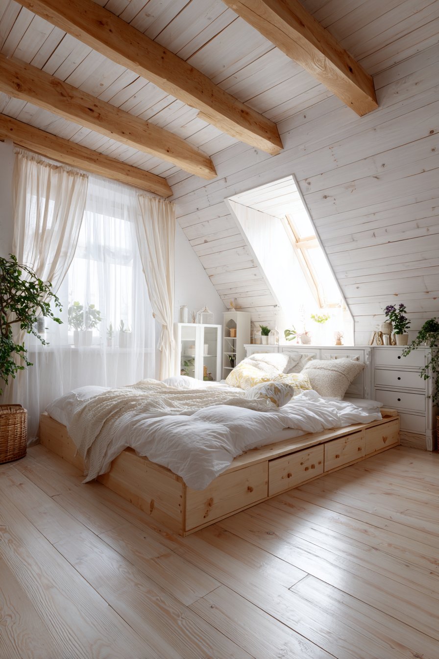 Platform Bed Paradise with Built-In Storage