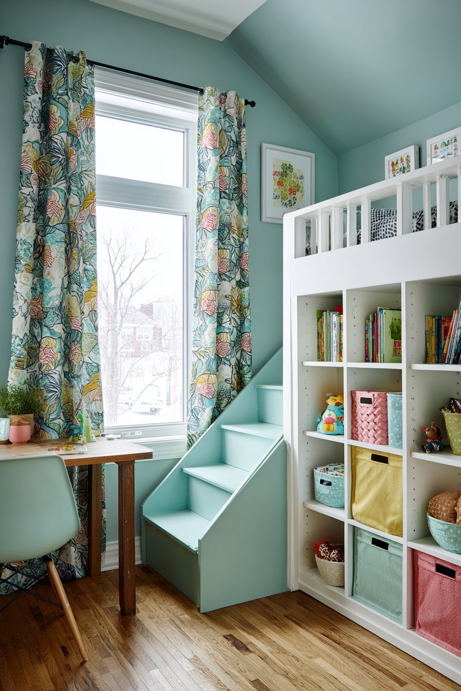 Vertical Living with Loft Bed Innovation