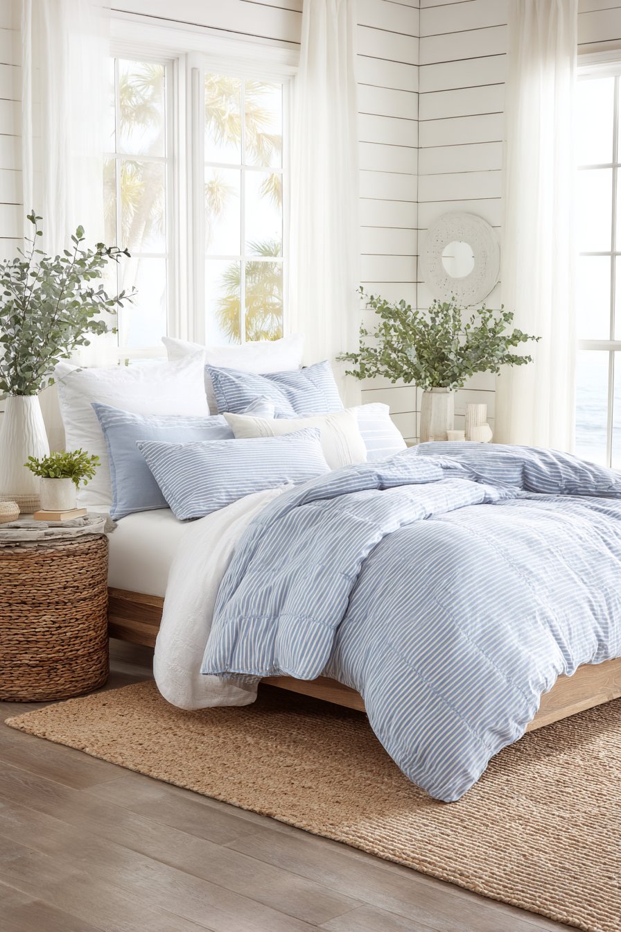 Bright and Airy Natural Oak Retreat