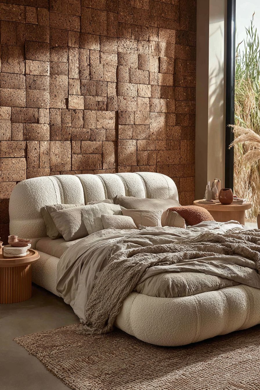 Curved Cork Tile Innovation