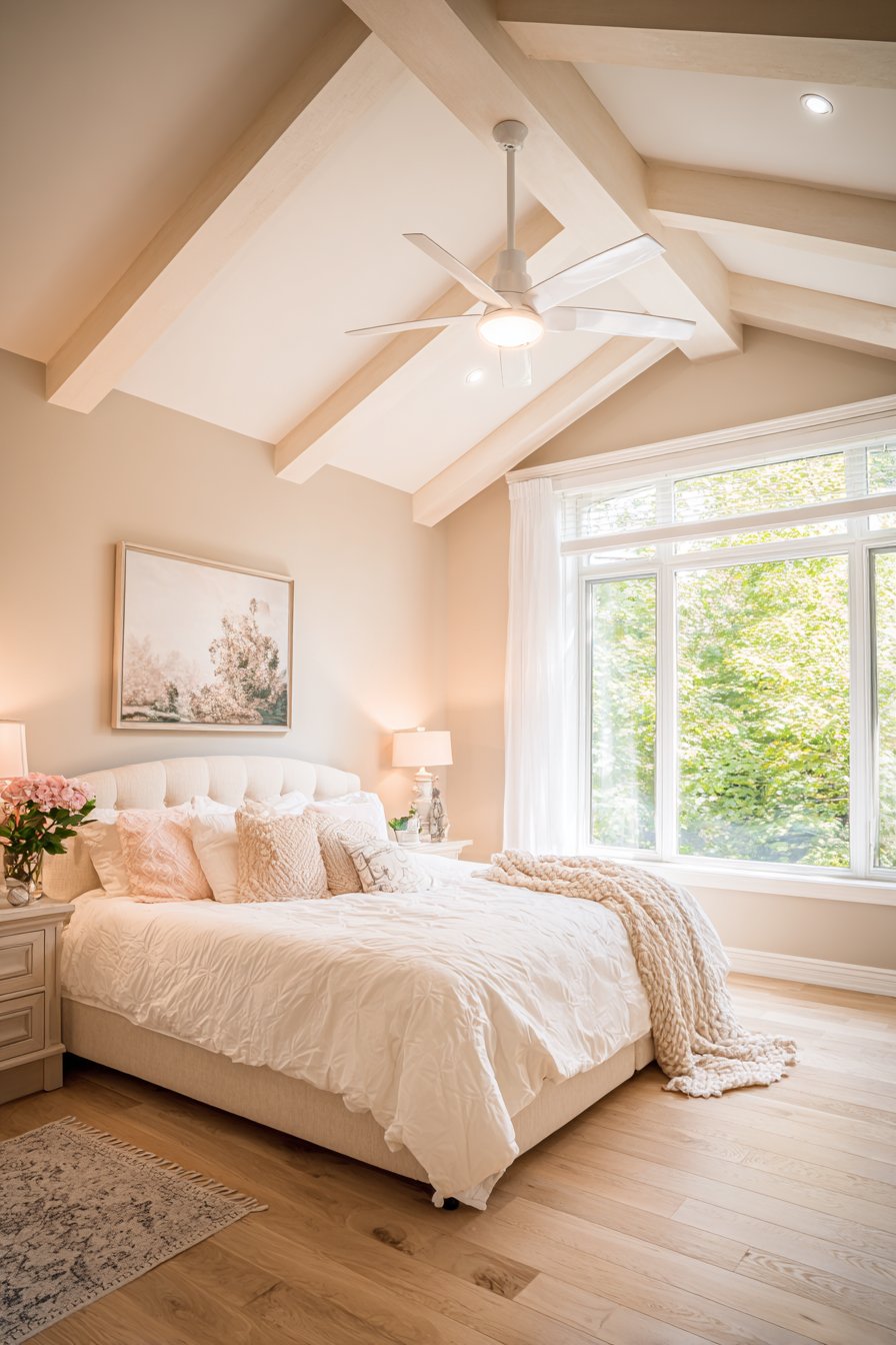 Ceiling-Focused Illumination Strategy