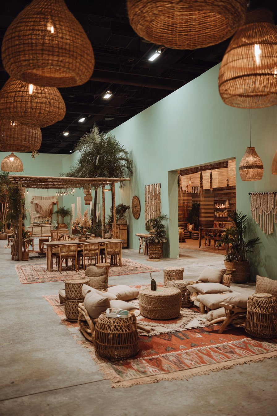 Bohemian Mint Green Global Sanctuary