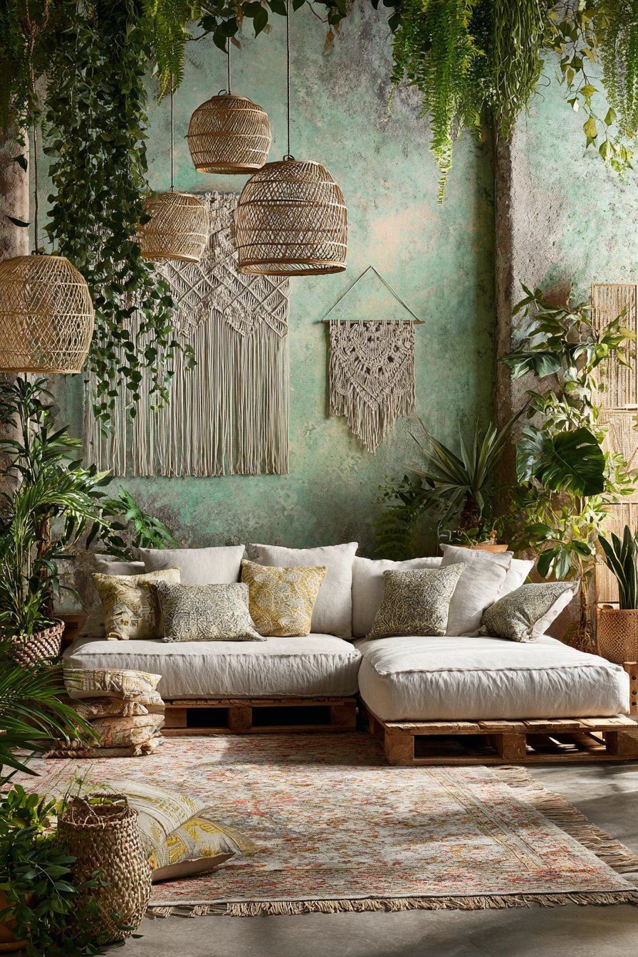 Bohemian Mint Green Global Sanctuary