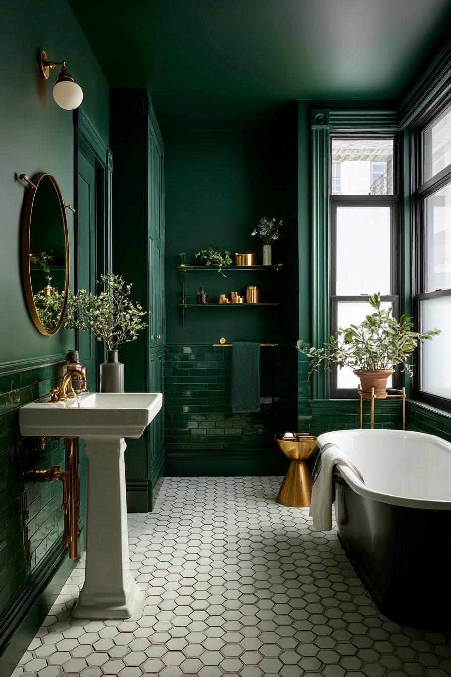 Bold Jewel-Toned Emerald Green Luxury