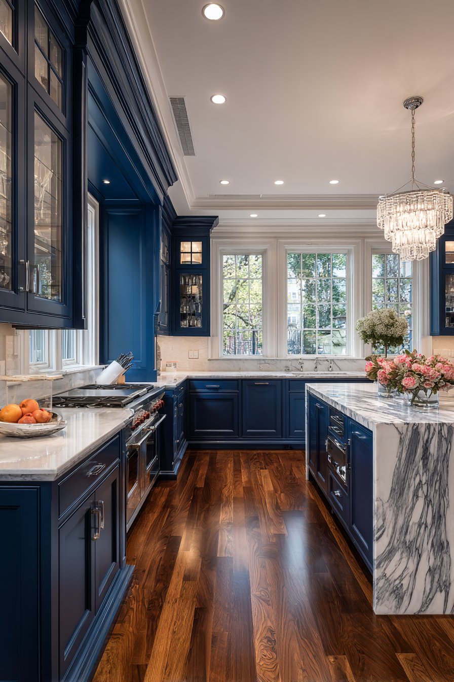 Luxury Midnight Blue Refined Sophistication