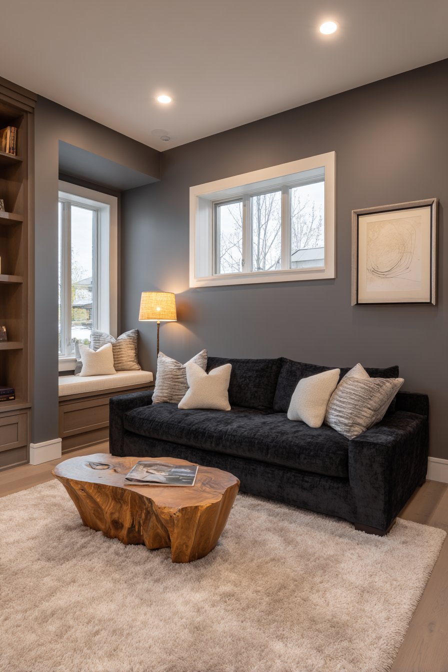 Warm Contemporary with Layered Lighting