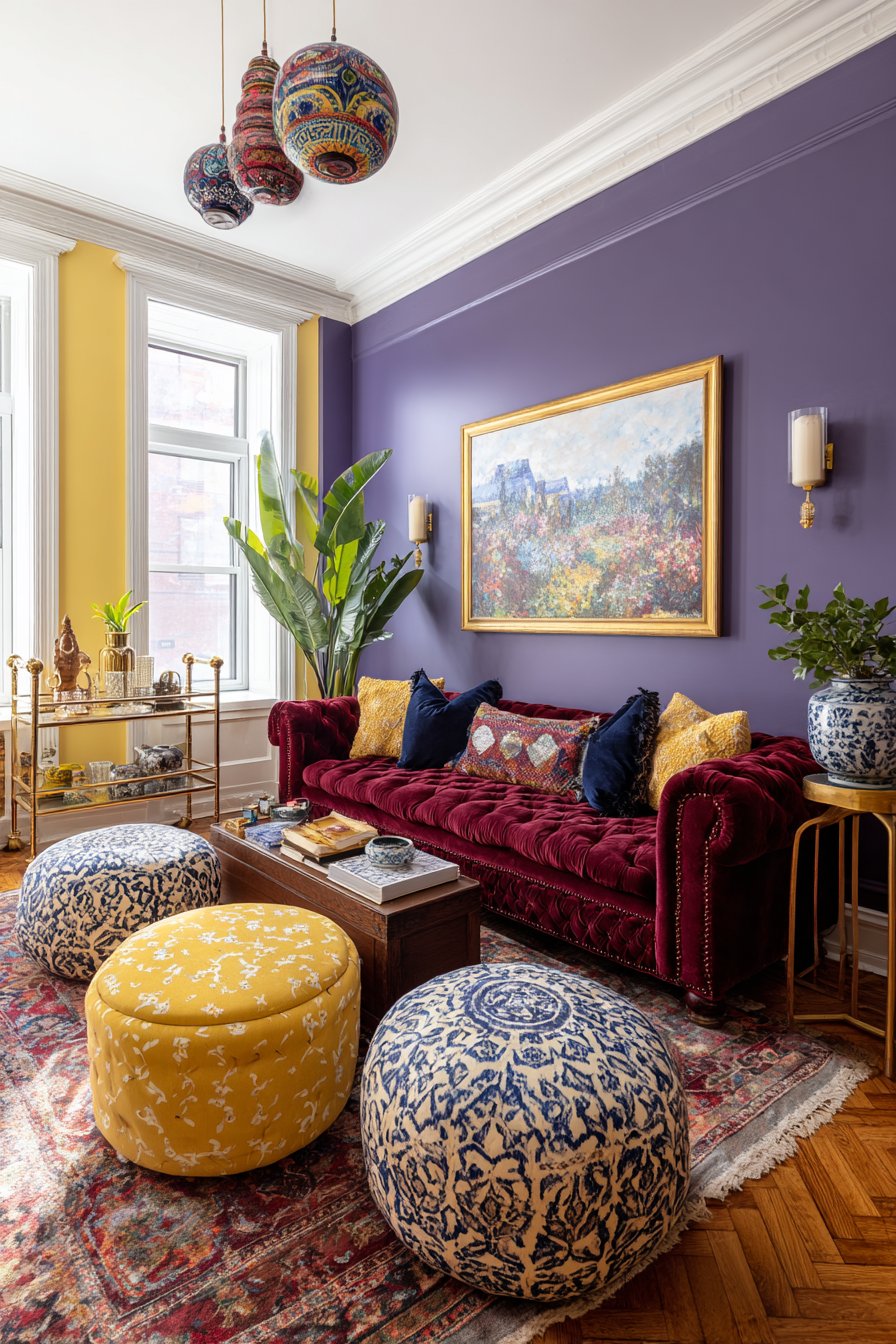 Maximalist Color Saturation with Fearless Abundance