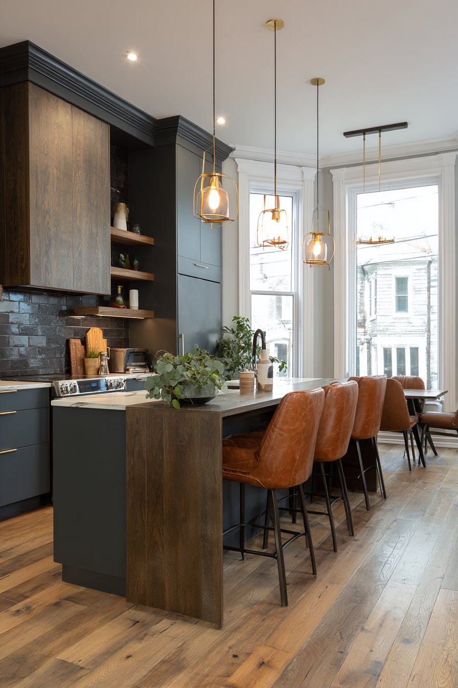 Complete Stainless Steel Kitchen Renovation with Floor-to-Ceiling Cabinet Doors