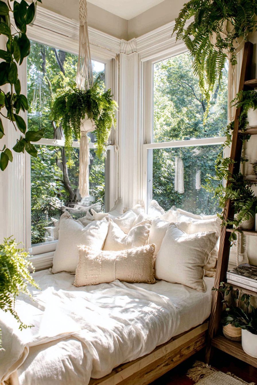  Daybed Reading Retreat with Garden Views