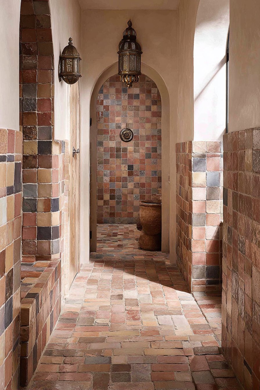 Moroccan-Inspired Zellige Tile Sanctuary