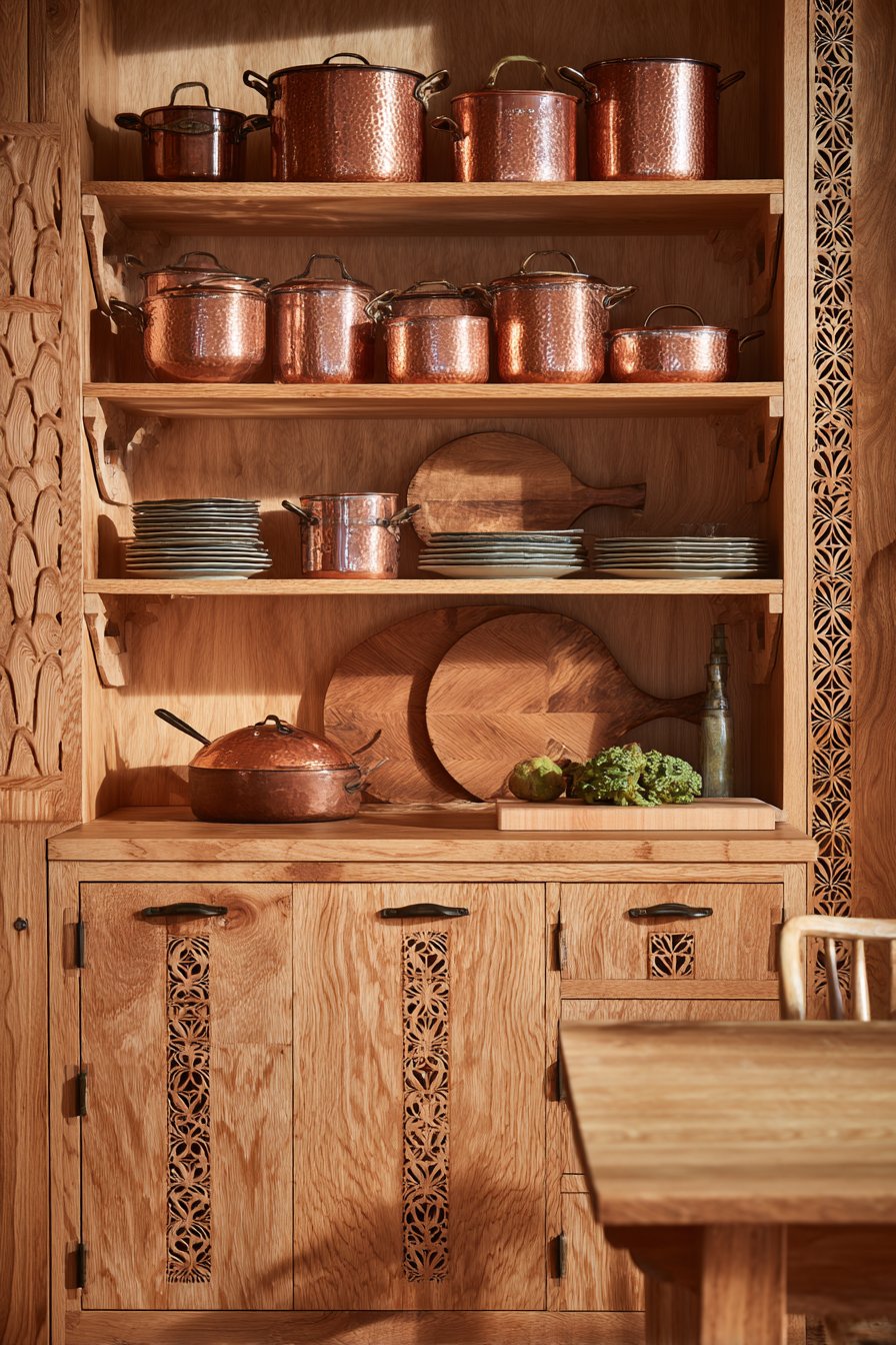 Artisan White Oak Kitchen with Specialized Craftsmanship