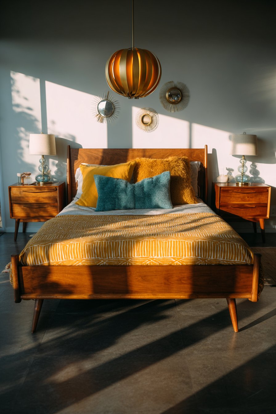 Mid-Century Modern Geometric Harmony