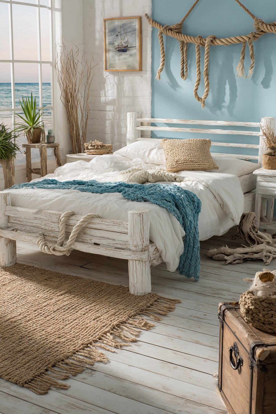 Coastal-Themed Beachy Retreat