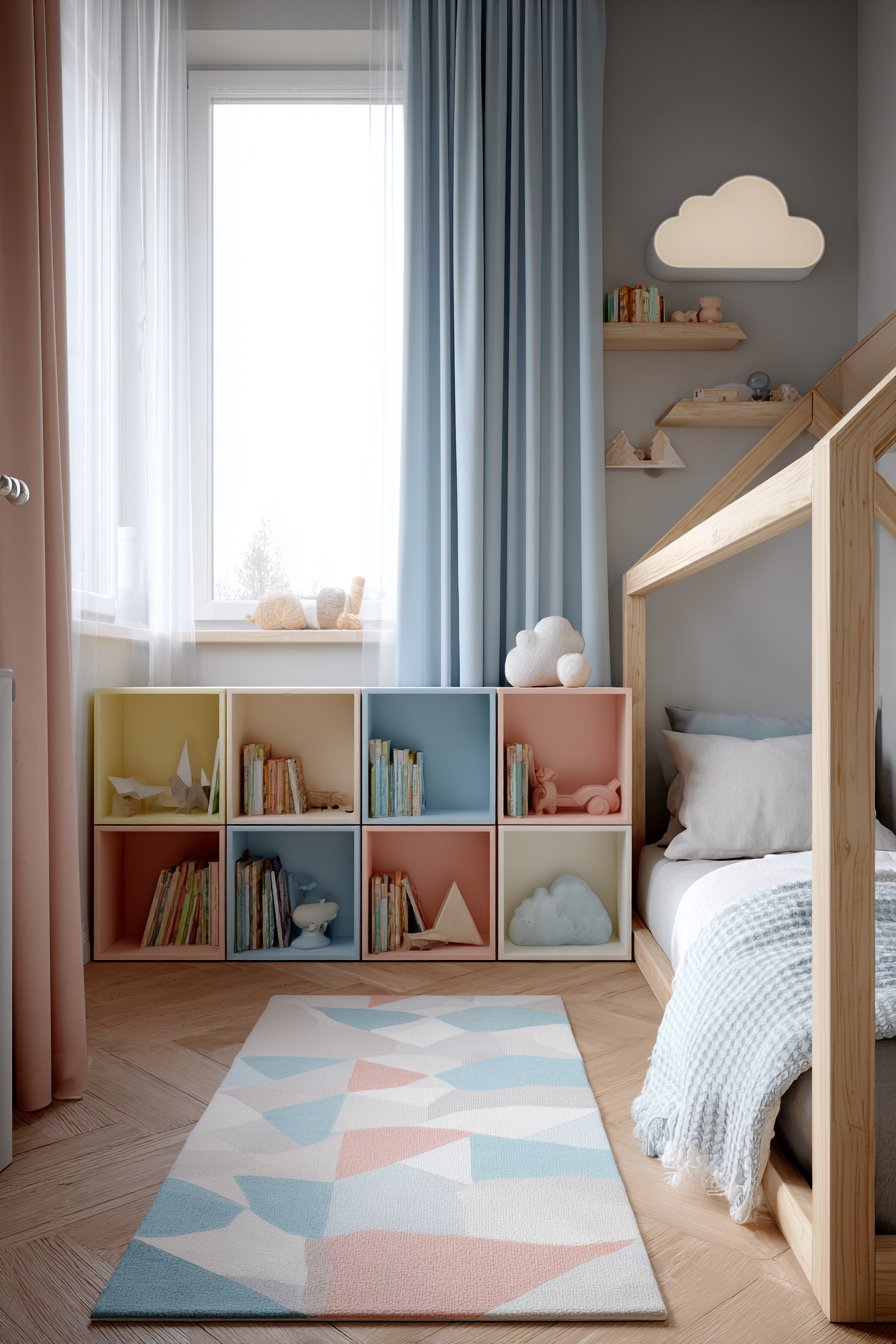 Playful Kids' House Frame Retreat