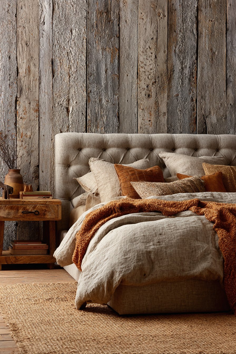 Tufted Linen Warmth