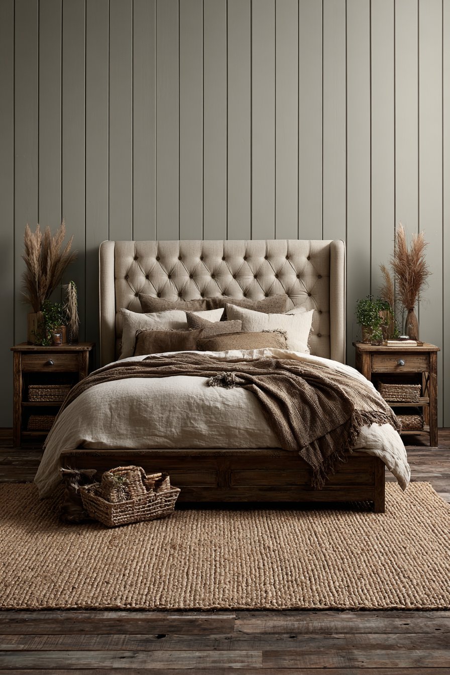 Tufted Linen Warmth
