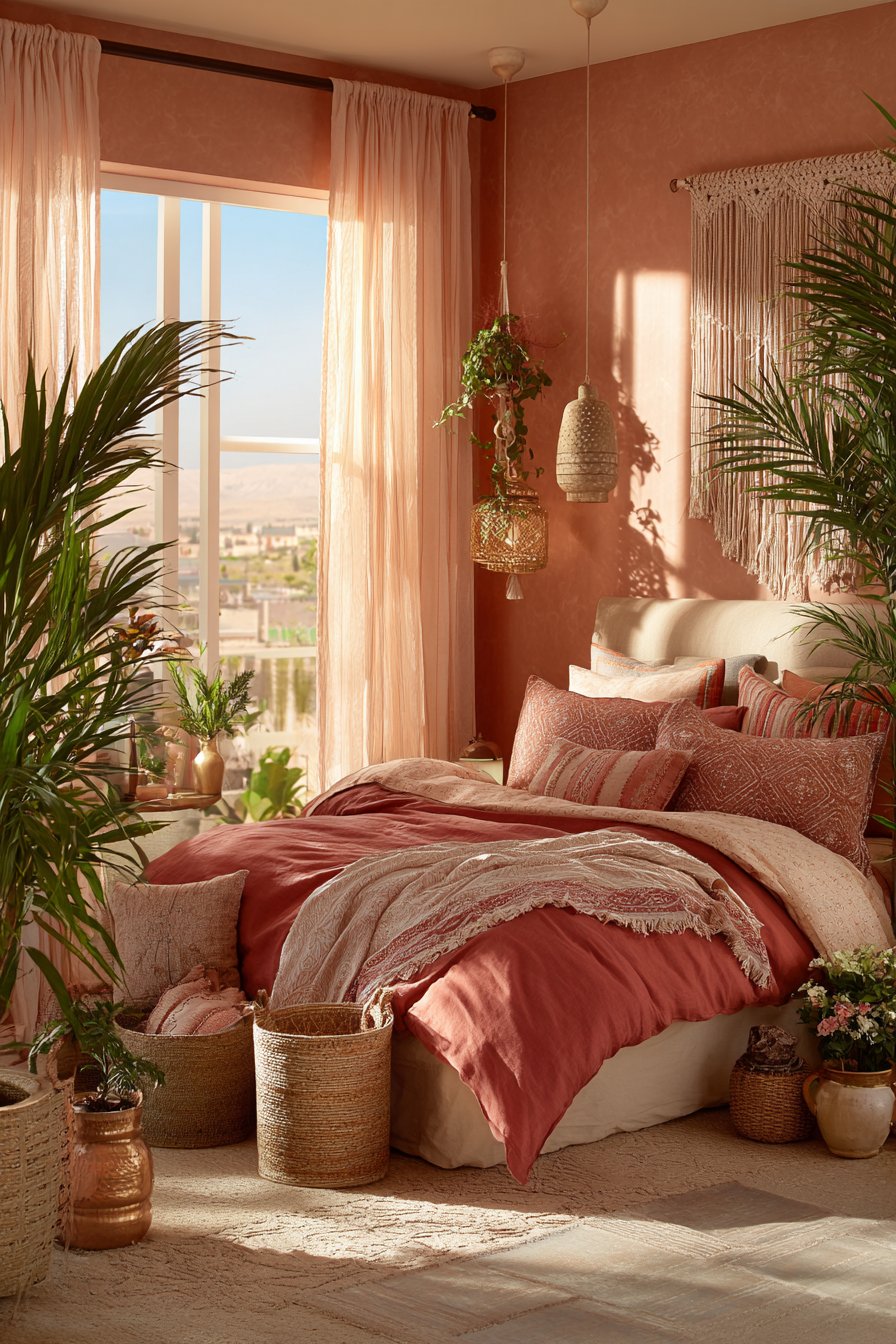 Bohemian-Inspired Master Bedroom