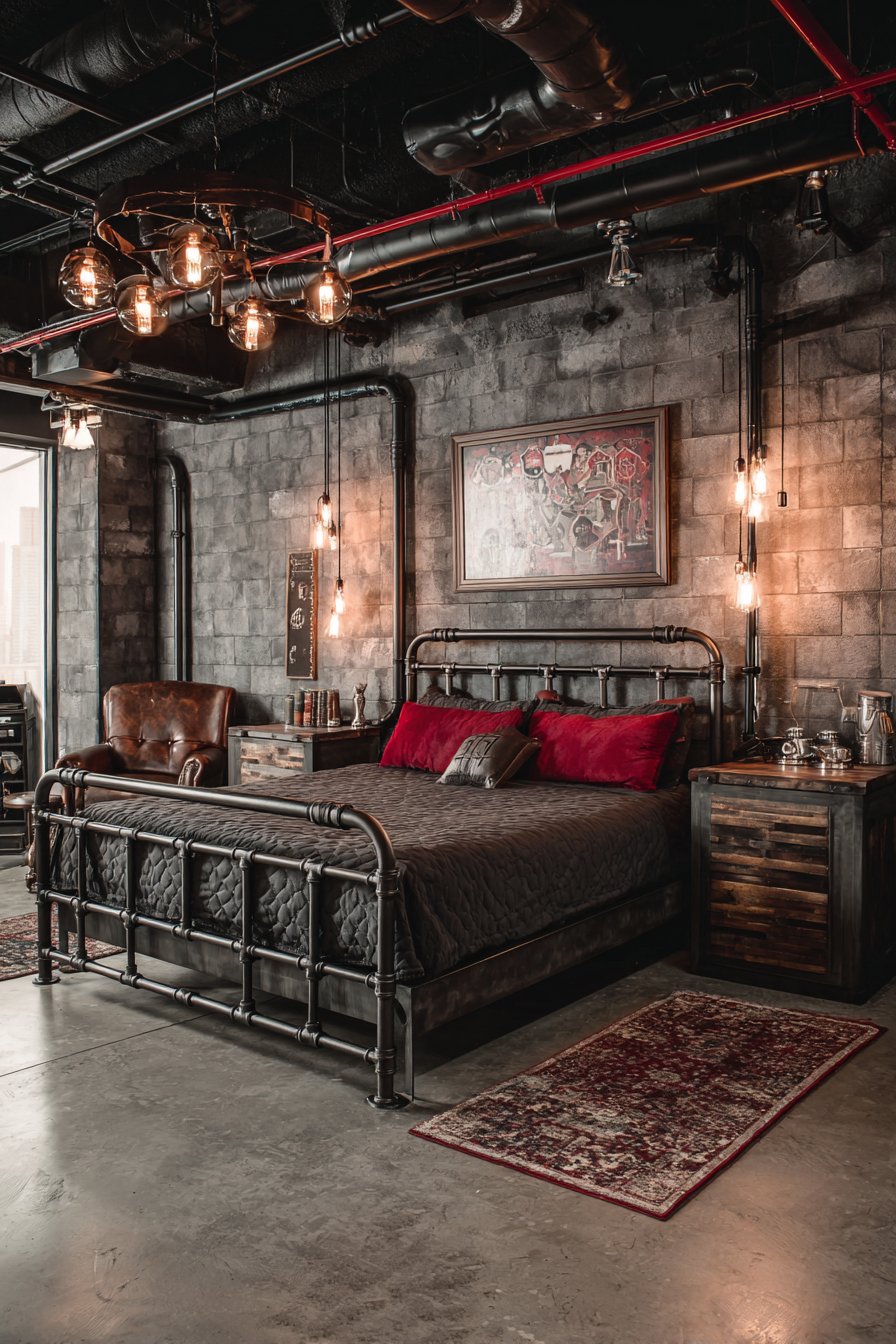 Industrial Urban Loft Aesthetic