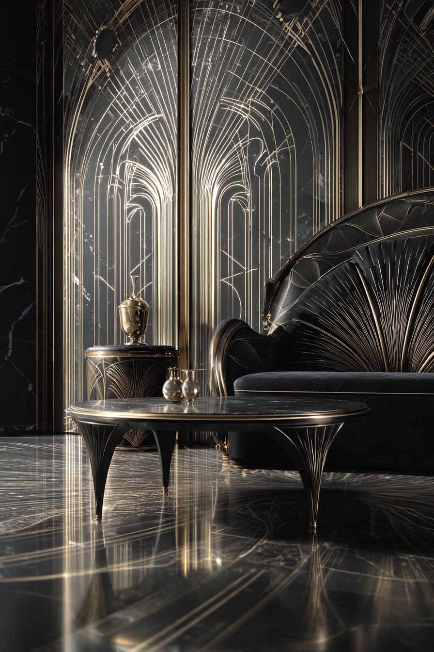 Art Deco Geometric Glamour