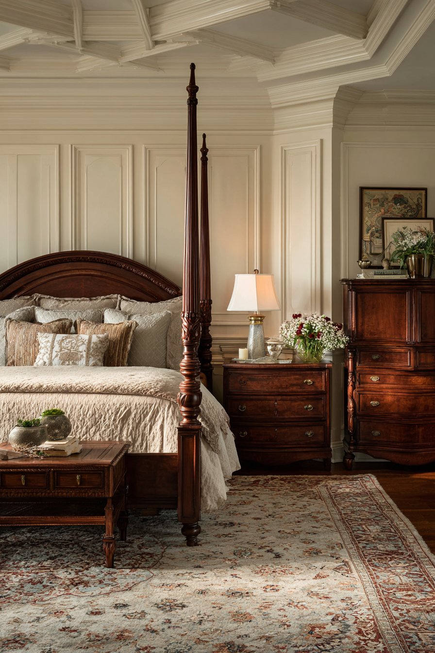 Classic Traditional Master Bedroom