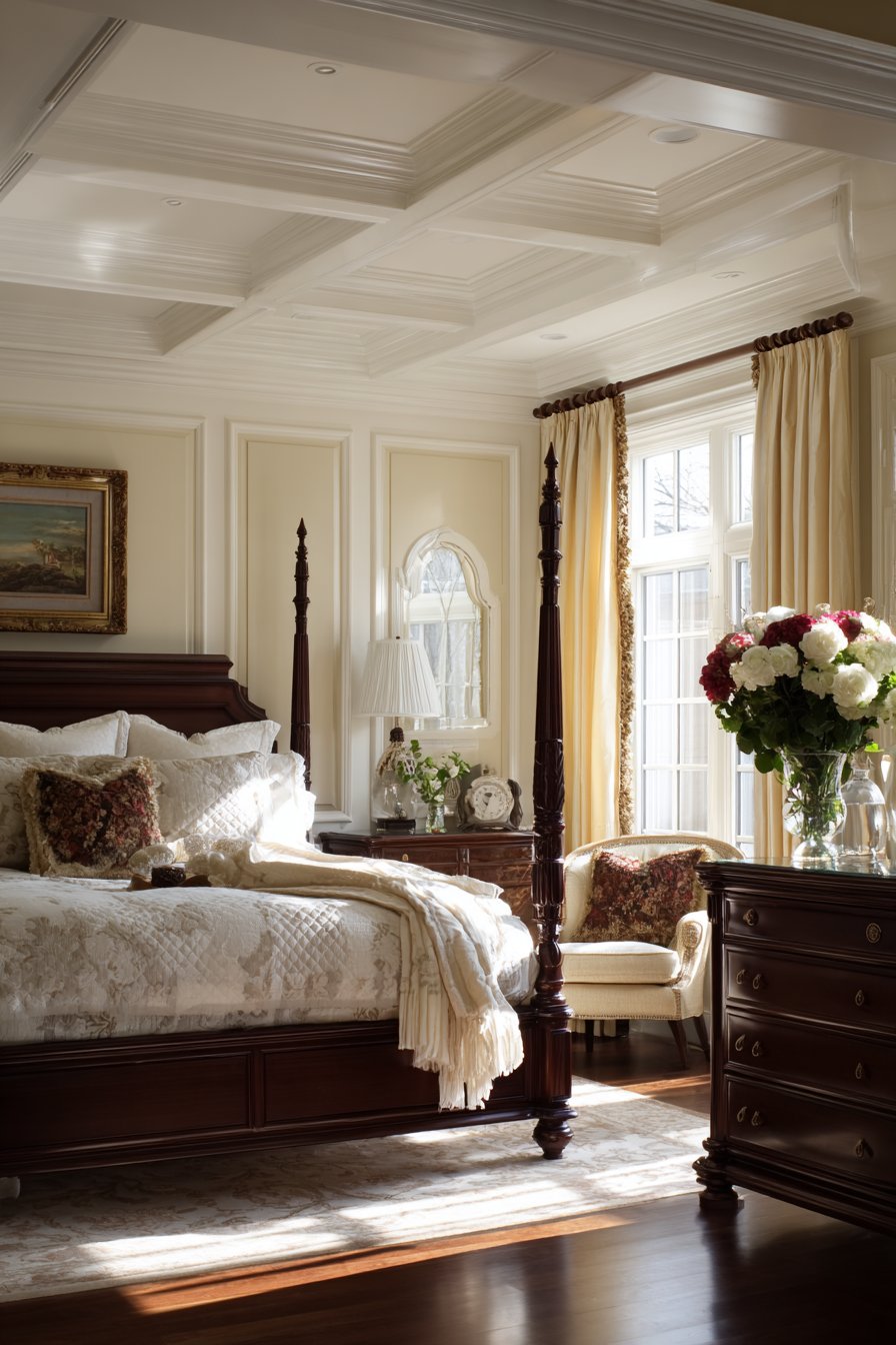 Classic Traditional Master Bedroom