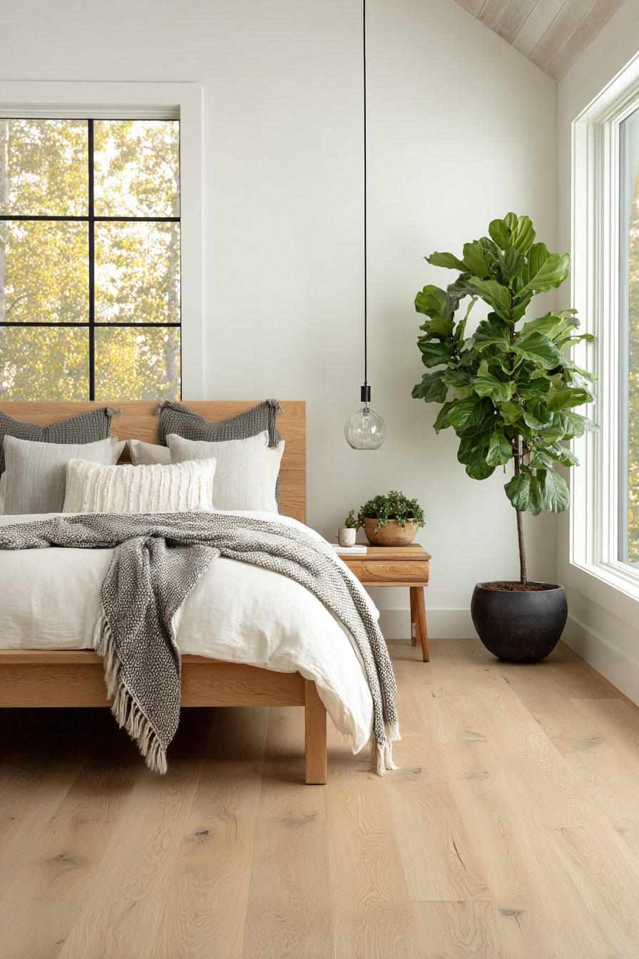 Scandinavian-Inspired Primary Bedroom