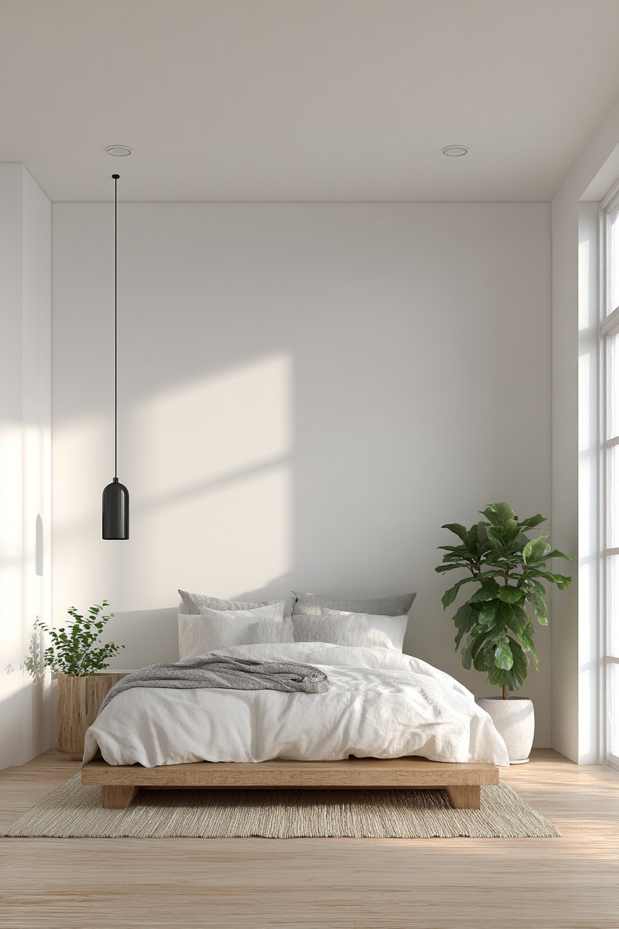 Scandinavian-Inspired Primary Bedroom