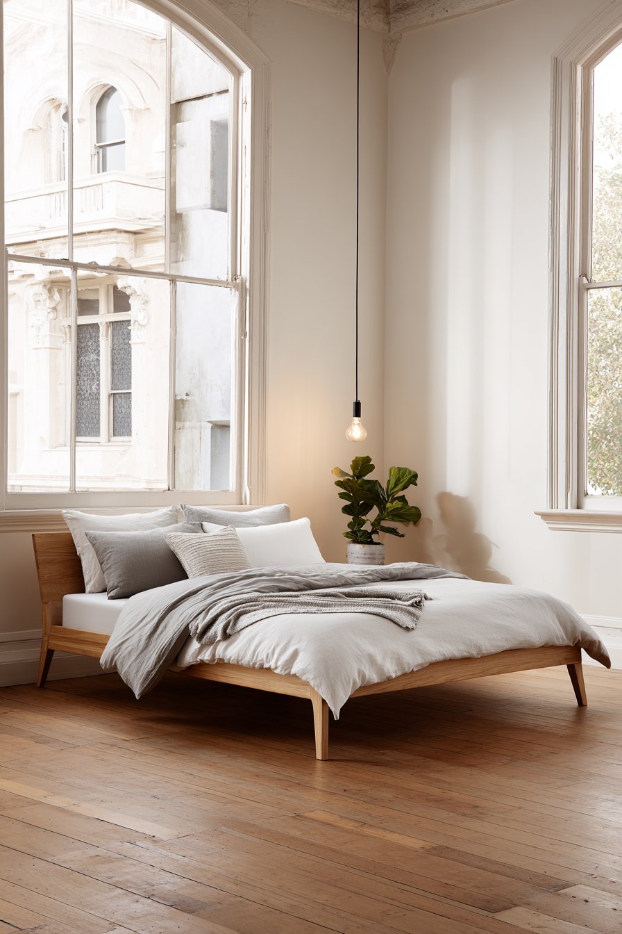 Scandinavian-Inspired Primary Bedroom