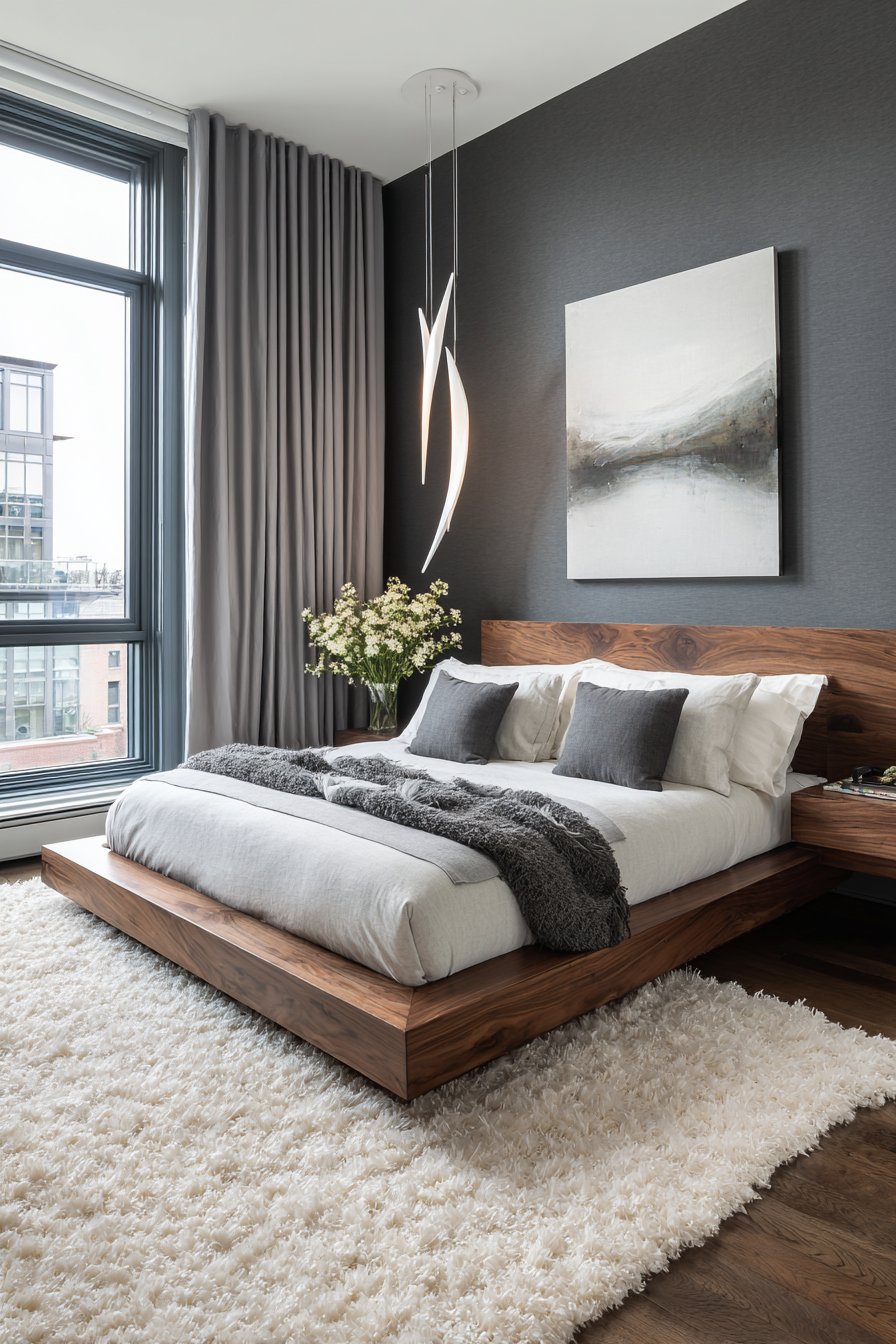 Sophisticated Neutral-Toned Master Suite