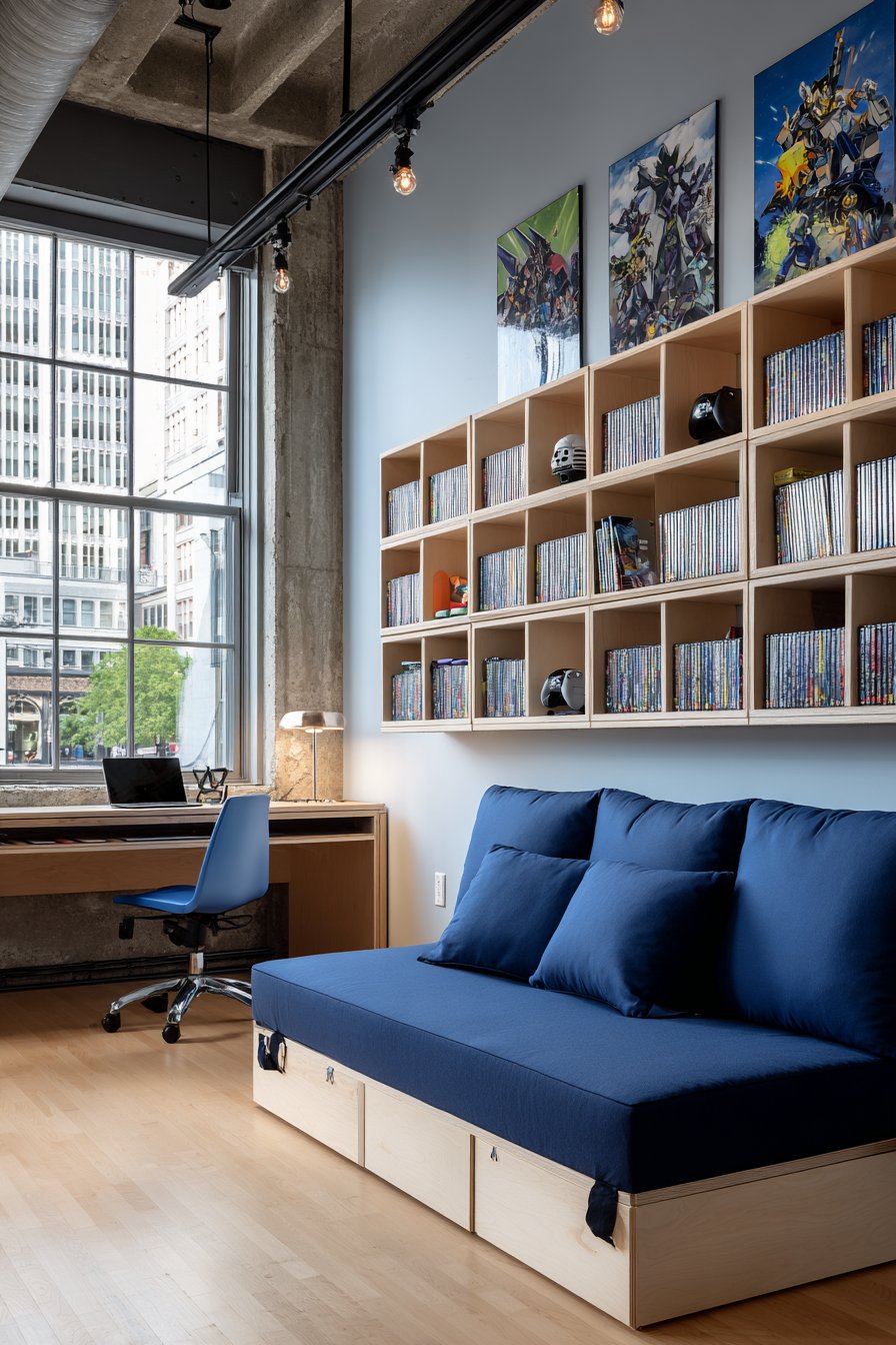 Dual-Purpose Design with Convertible Futon Solutions