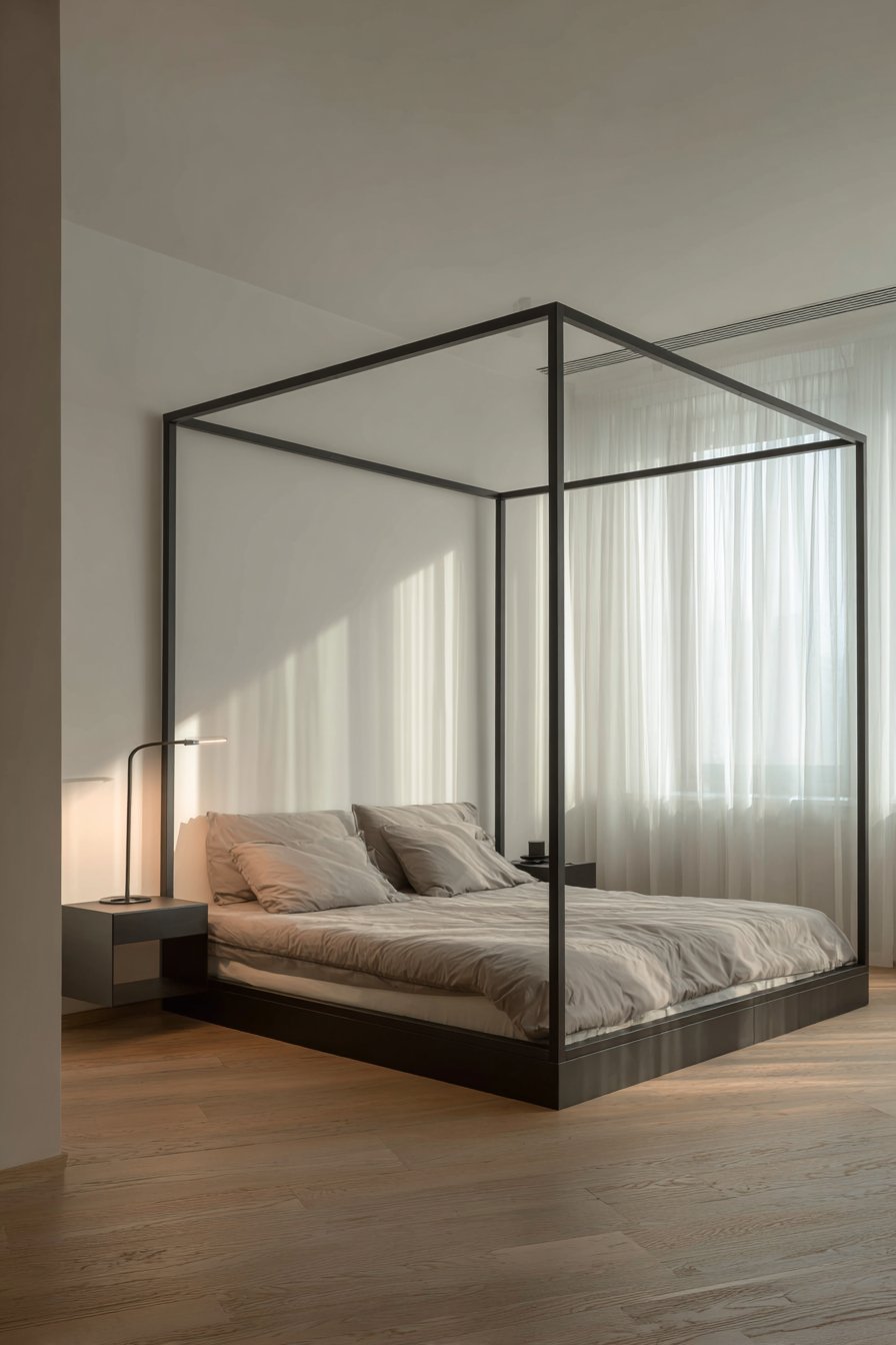 Modern Minimalist Bedroom Retreat
