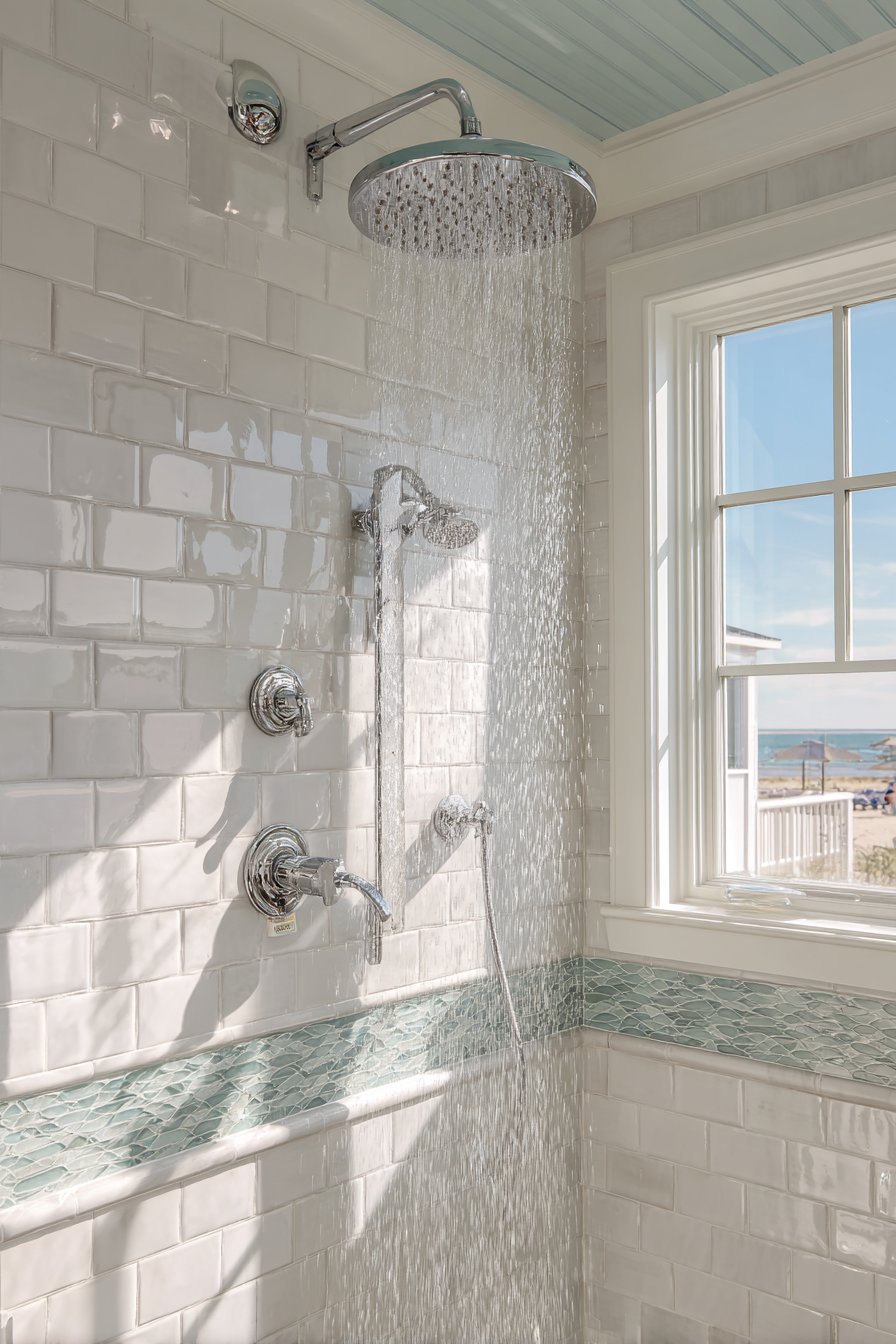Fresh Subway Tile Shower Sanctuary