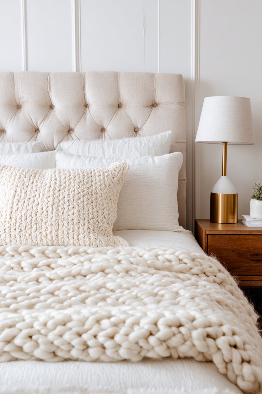 Cozy Champagne Velvet Haven