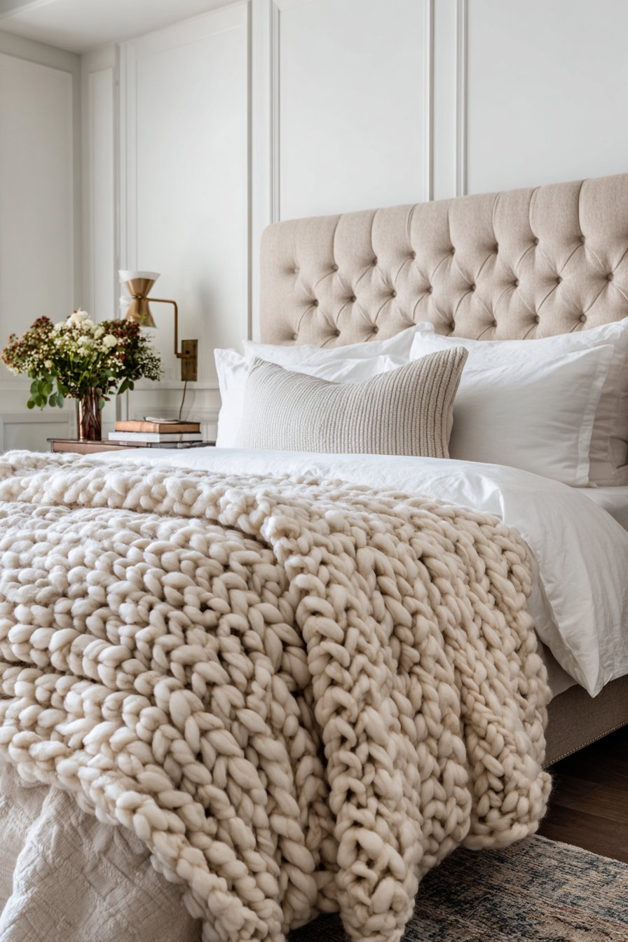 Cozy Champagne Velvet Haven