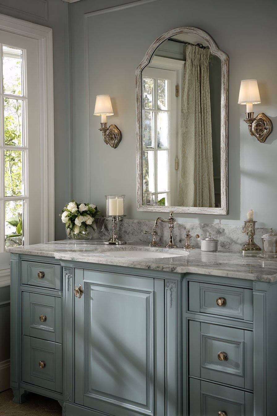 French Country Vanity Elegance
